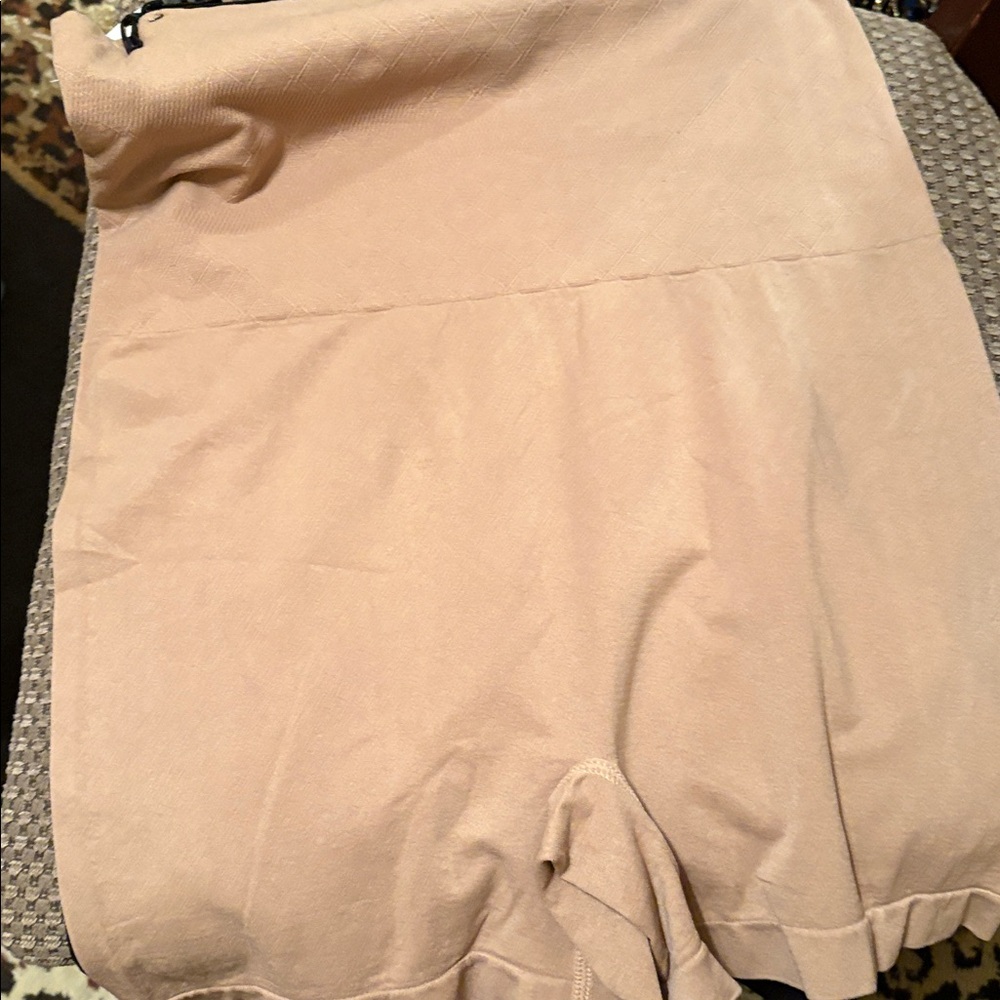 Black and Tan Waist and Thigh Shaper Shorts, 2 Pairs Black and Tan - Picture 3 of 3